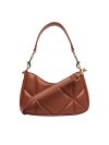 THE EMBOSSED Q HOBO SHOULDER BAG